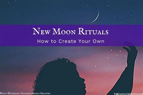 Wiccan new moon ceremonies and rituals